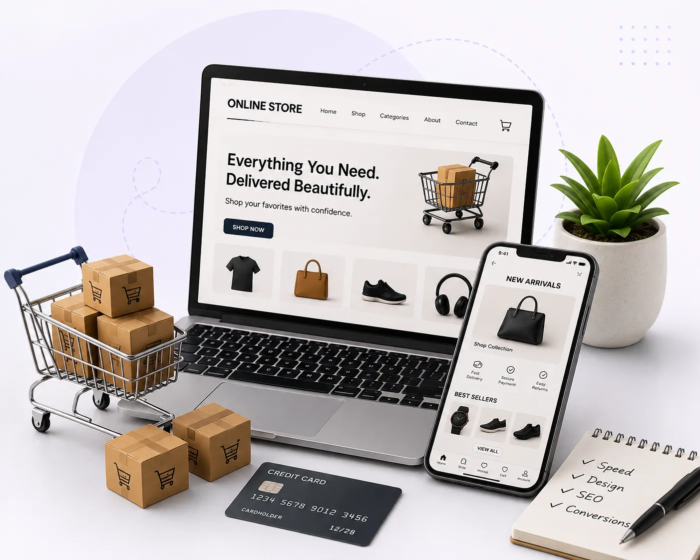 Just Build Online Store